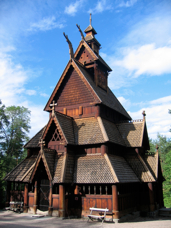 Stave Church (front), Norsk Folkemuseum, Oslo