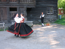 Norwegian Folk Dancing, Norsk Folkemuseum
