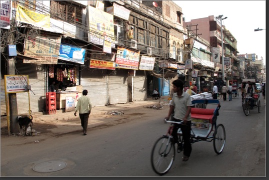 Delhi rickshaw