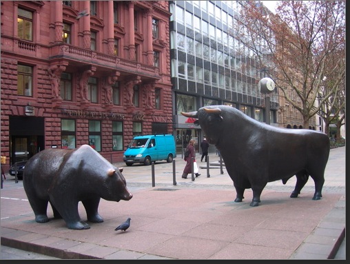 Frankfurt bull bear