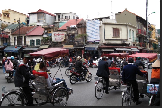 Cyclo in Vietnam